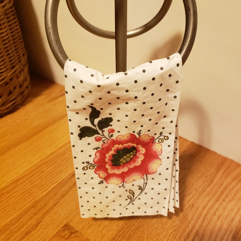 Guest towel holder